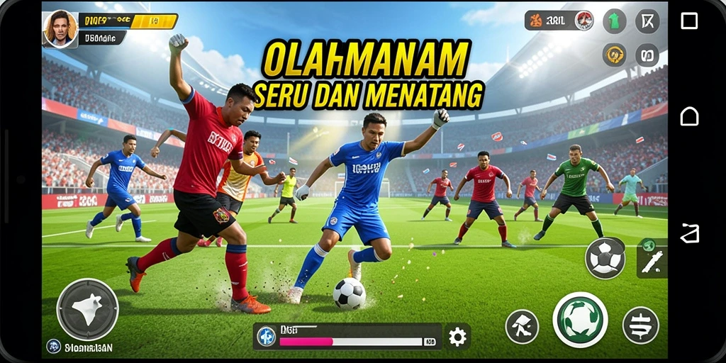 Screenshot 33L menampilkan aksi seru dalam permainan olahraga.
