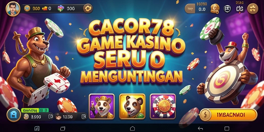Screenshot utama CACOR78 menampilkan gameplay yang seru dan menarik.