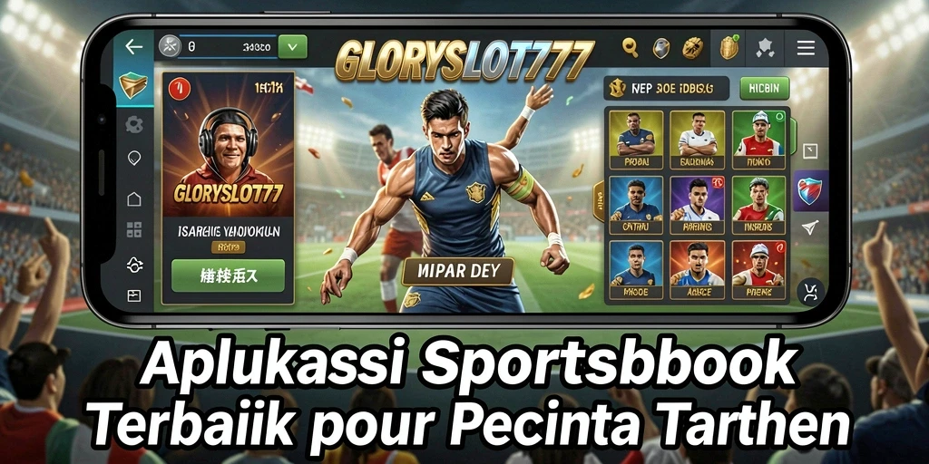 Tampilan utama <strong>GLORYSLOT777</strong> saat gameplay taruhan olahraga.