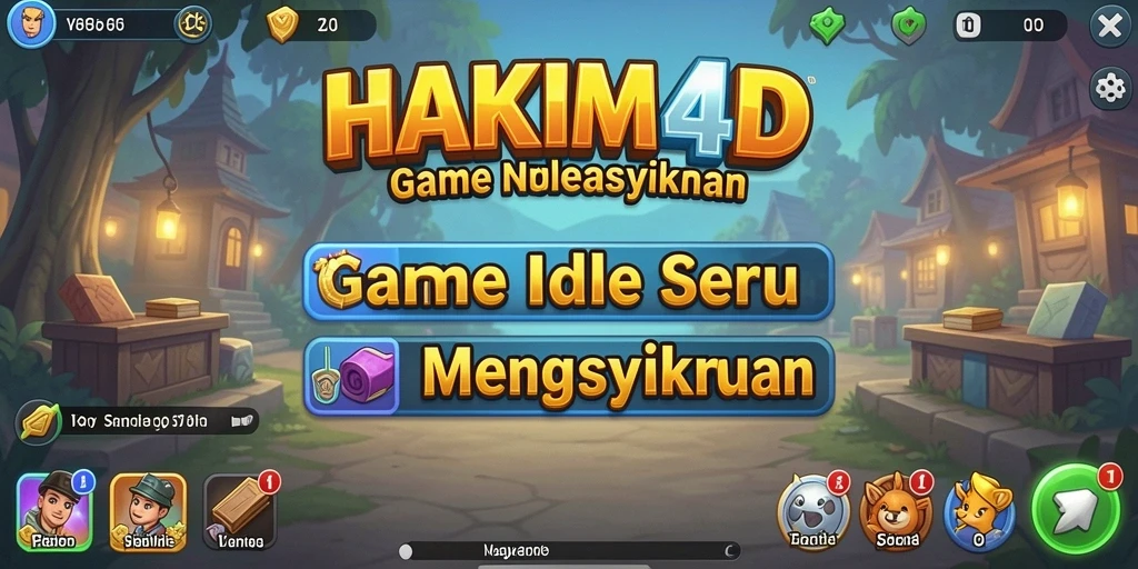 Tampilan gameplay HAKIM4D yang menarik dan interaktif.