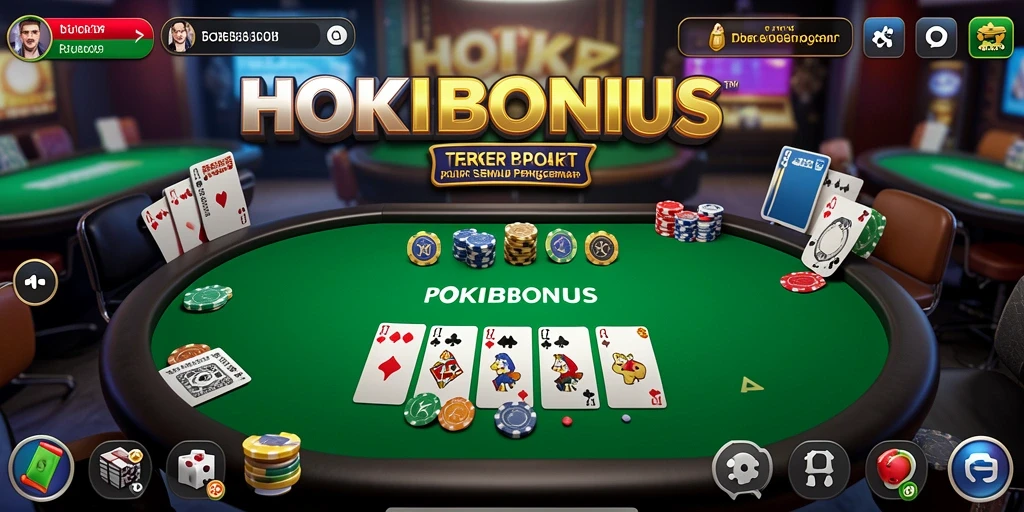 Tampilan gameplay seru di HOKIBONUS dengan pemain aktif.