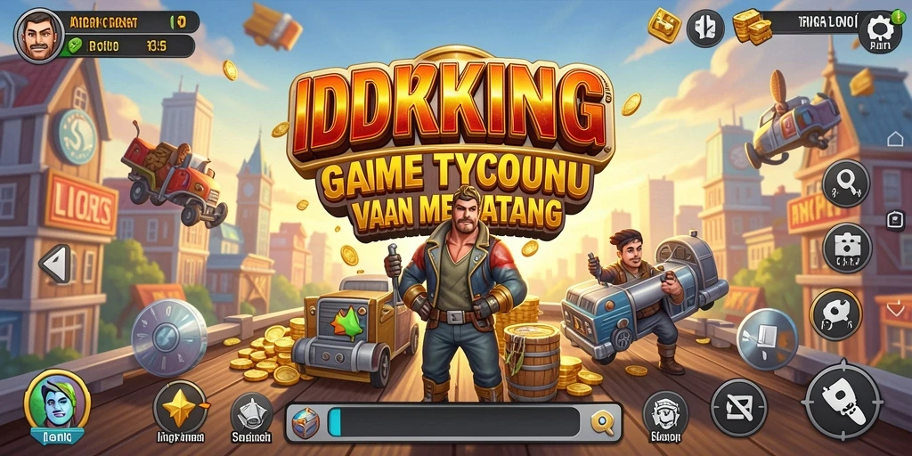 Gameplay IDRKING yang penuh strategi dan tantangan.