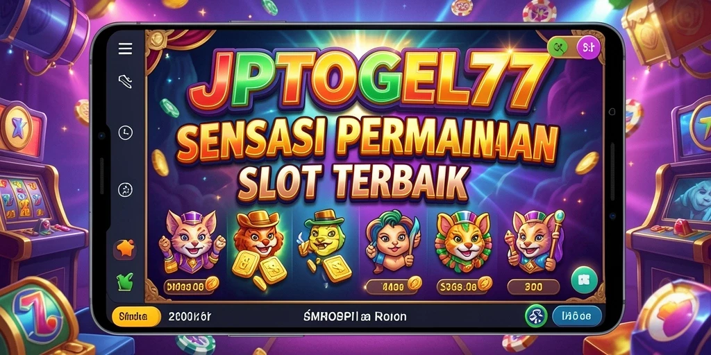 Gameplay menarik di JPTOGEL77 dengan tema slot yang beragam.