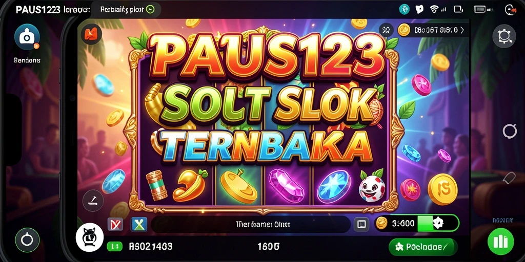 Tampilan gameplay menarik dari PAUS123 dengan simbol slot yang memikat.