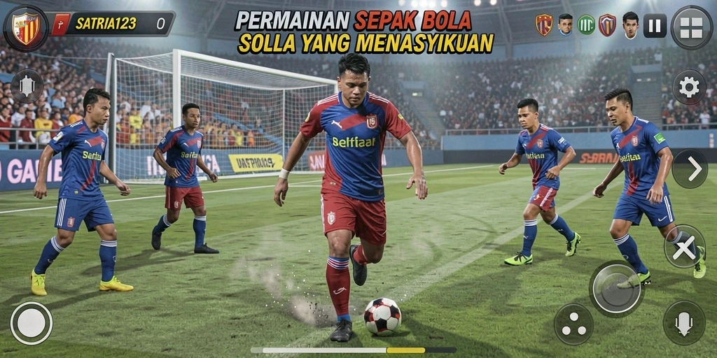 Tampilan gameplay SATRIA123 yang seru dan mendebarkan.